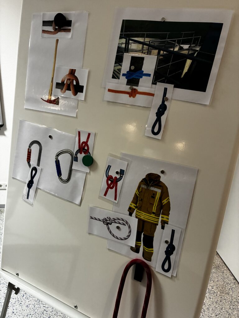 Ausbildung Knoten & Stiche.