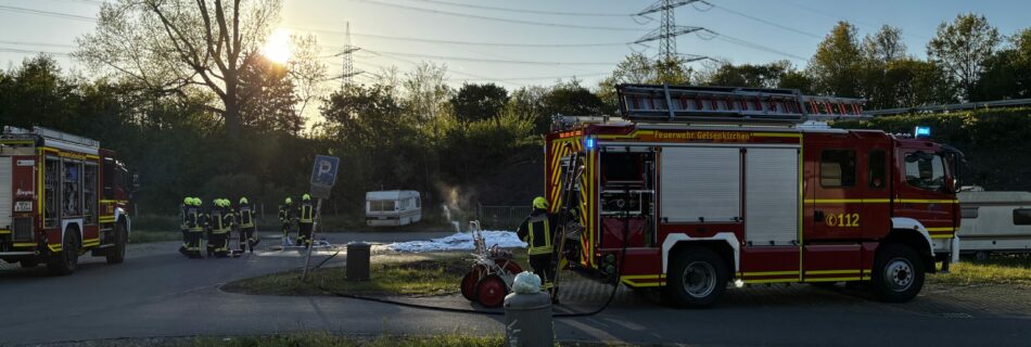 Einsatzstelle Münsterstraße.
