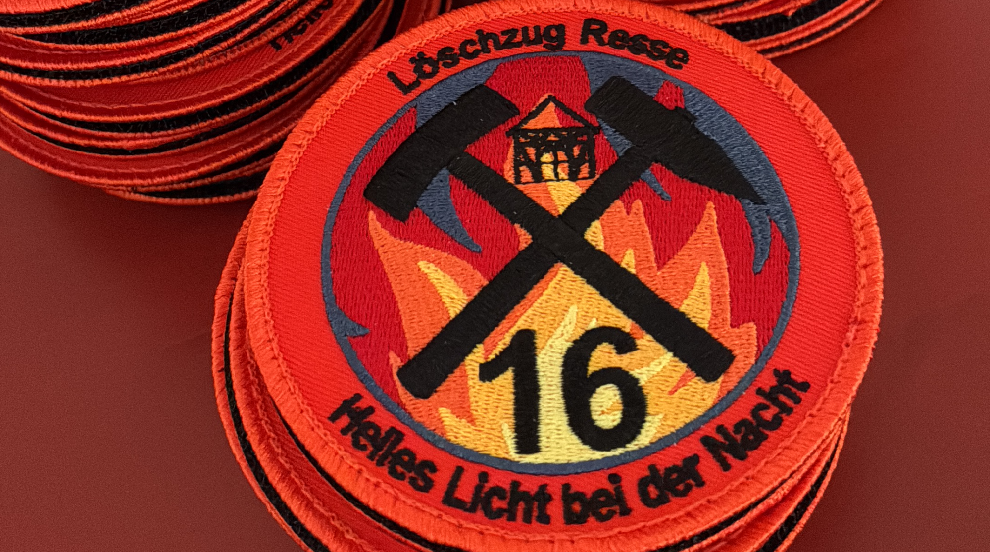 Löschzug-Patch (Detail).