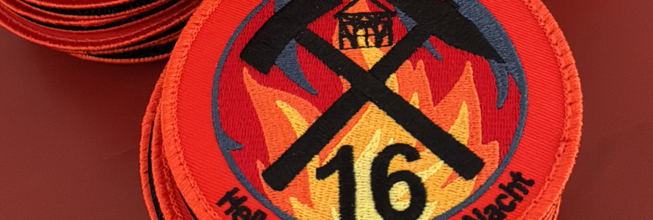 Löschzug-Patch (Detail).