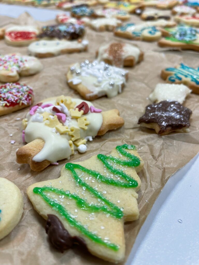 Weihnachtsvorbereitung mit der Jugendfeuerwehr.