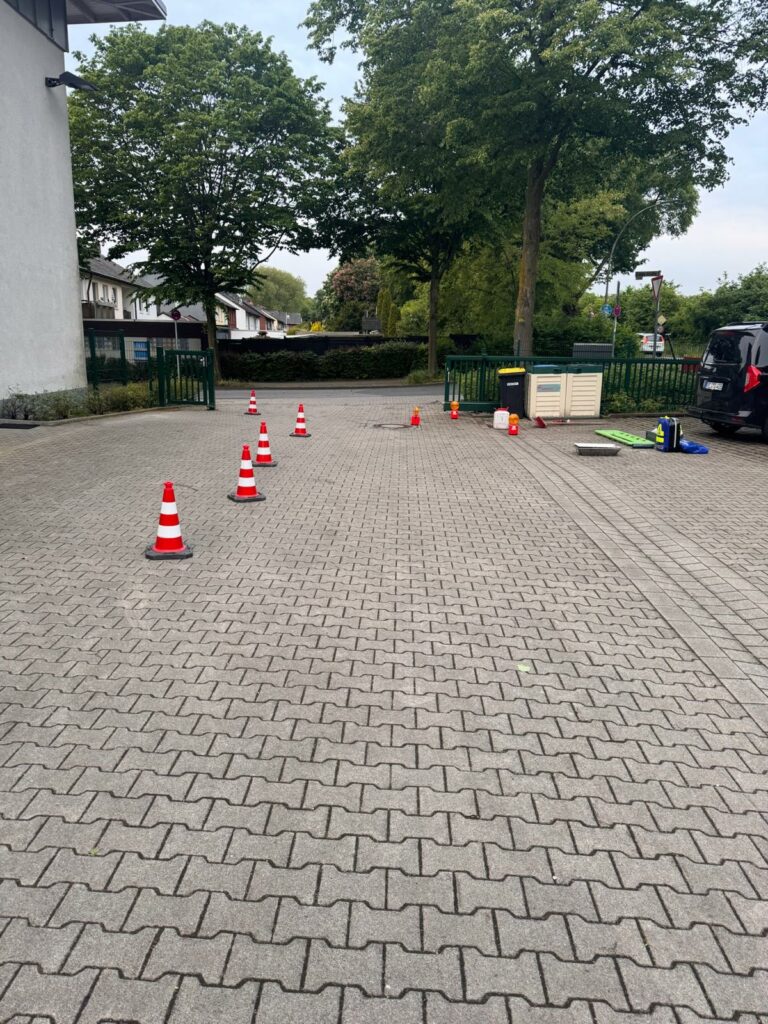Gefahrenbereich/Sofortdekonplatz